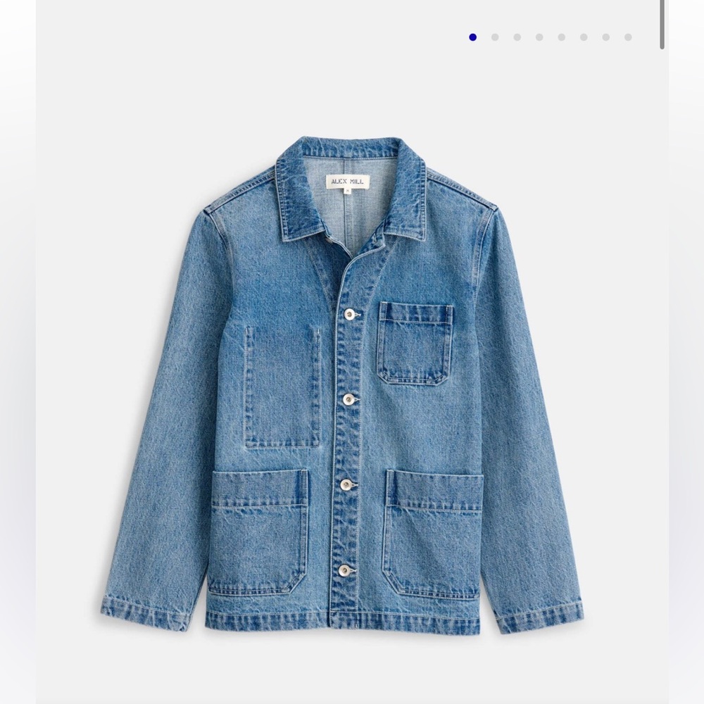 Alex Mill Britt Work Jacket in Denim